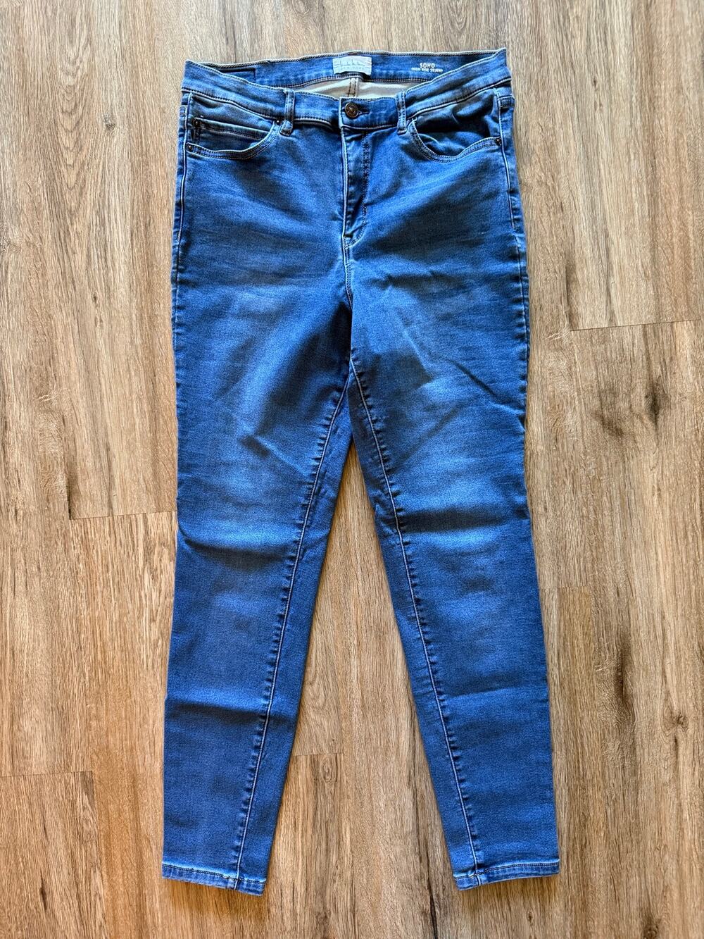 Nicole Miller New York SoHo High Rise Skinny Jeans Size 12